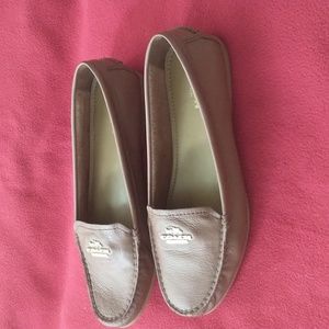 Leather Coach shoes